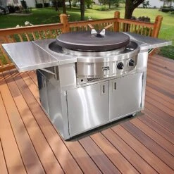 Evo 10-0055-10-0053-30 Affinity 30G Series Flat Top Gas Grill On Cart -Barbecue Supplies Store 10 0055 10 0053 30 c 04 21