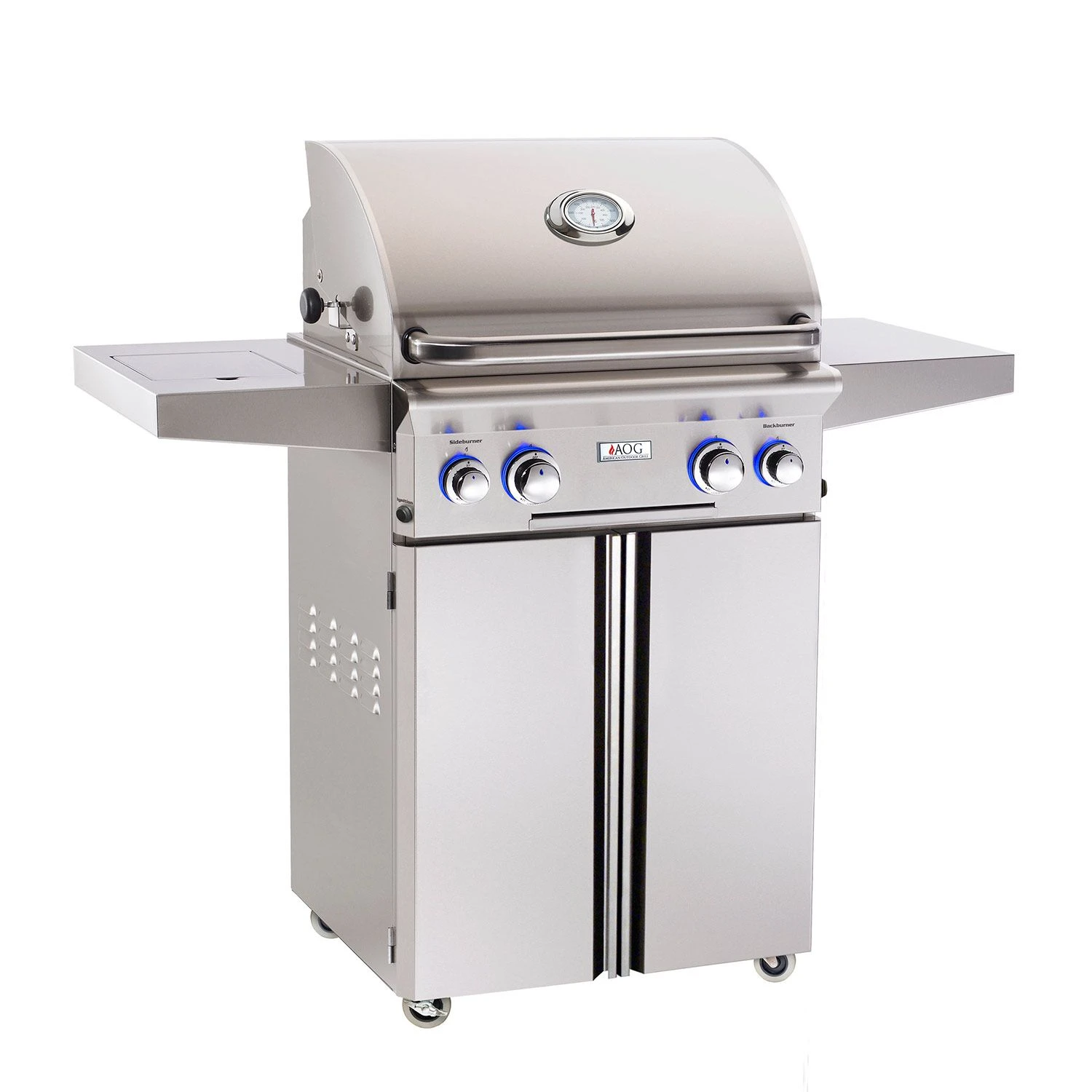 American Outdoor Grill 24 Inch Gas Grill On Cart 3 American Outdoor Grill 24 Inch Gas Grill On Cart