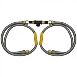 Fire Magic 3021 Grill And Side Burner Built-In Connector Package, Natural Gas