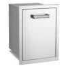 Fire Magic 53820TSC Premium Flush Double Trash Cabinet, 14.5x21-Inch -Barbecue Supplies Store 53820tsc a 02 20