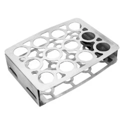 Saber A00AA7418 Stainless Steel Double Pepper Roaster