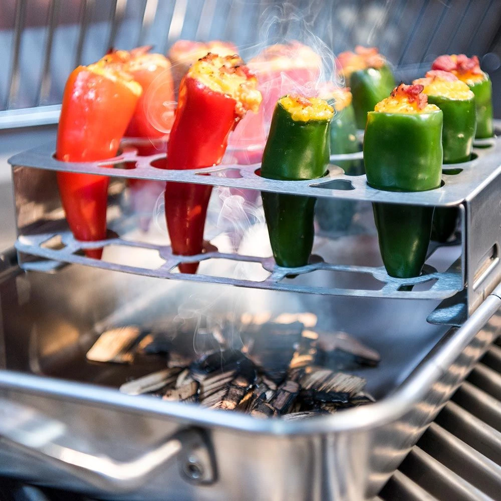 Saber A00AA7418 Stainless Steel Double Pepper Roaster 8 Saber A00AA7418 Stainless Steel Double Pepper Roaster - Image 6