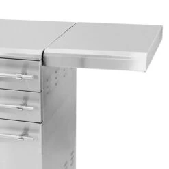 American Made Grills AMG-CSR Stainless Steel Grill Cart Side Shelf