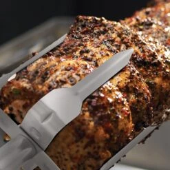 Broil King 50500 Stainless Steel Mega Rotisserie Forks -Barbecue Supplies Store bk 50500 ls a 06 20