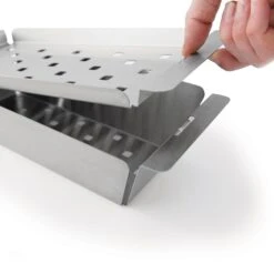 Broil King 69722 Narrow Stainless Steel Grill Topper -Barbecue Supplies Store bk 69722 f 06 20