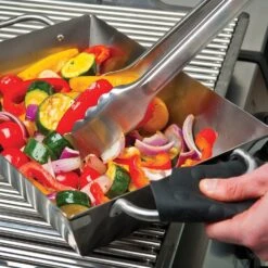 Broil King 69818 Stainless Steel Wok Imperial Grill Topper -Barbecue Supplies Store bk 69818 ls b 06 20