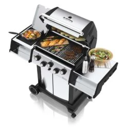 Broil King SIG-390 Signet 390 3-Burner Grill On 2-Wheel Cart With Side Burner, 25.5-Inches 10 Broil King SIG-390 Signet 390 3-Burner Grill On 2-Wheel Cart With Side Burner, 25.5-Inches -Barbecue Supplies Store bk signet390 c 06 20