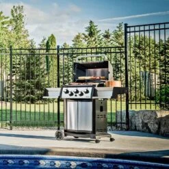 Broil King SIG-390 Signet 390 3-Burner Grill On 2-Wheel Cart With Side Burner, 25.5-Inches 11 Broil King SIG-390 Signet 390 3-Burner Grill On 2-Wheel Cart With Side Burner, 25.5-Inches -Barbecue Supplies Store bk signet390 ls a 06 20