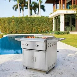 Blaze Cart For Premium LTE Griddle 13 Blaze Cart For Premium LTE Griddle -Barbecue Supplies Store blz griddle cart sc g 03 23