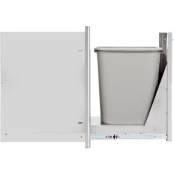 Blaze Narrow Trash Storage Drawer, 26.375x13.875-Inch 10 Blaze Narrow Trash Storage Drawer, 26.375x13.875-Inch -Barbecue Supplies Store blz trnw drw h d 03 23