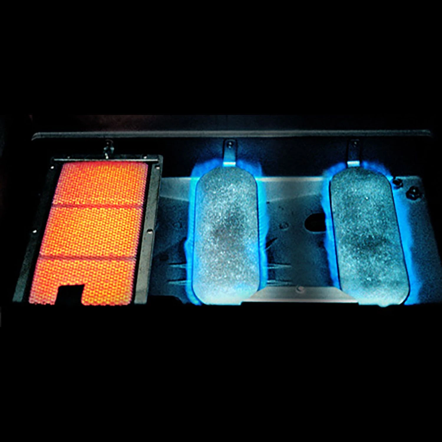 Modern Home Products THRG2 Hybrid Gas Grill With SearMagic Grids On Cart, 27-Inch 4 Modern Home Products THRG2 Hybrid Gas Grill With SearMagic Grids On Cart, 27-Inch - Image 2