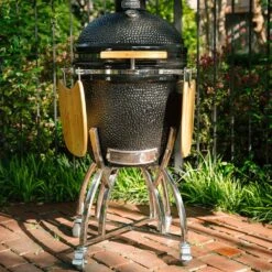 Coyote Asado Stand With Side Shelves (C1CHCS-CT) 10 Coyote Asado Stand With Side Shelves (C1CHCS-CT) -Barbecue Supplies Store c1chcs ct c 07 21