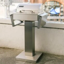 Coyote Stainless Steel Electric Grill Pedestal, 35.5-Inch (C1ELCT21) -Barbecue Supplies Store c1elct21 d 07 21