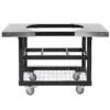 Primo Cart With Stainless Steel Side Shelves For Oval LG 300 & Oval XL 400 -Barbecue Supplies Store cart 320 370 01 20