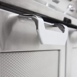 Hestan GCR36 Double Drawer And Door Cart, 36-Inches 11 Hestan GCR36 Double Drawer And Door Cart, 36-Inches -Barbecue Supplies Store cart handle 1