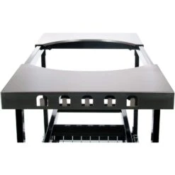 Primo Cart With Stainless Steel Side Shelves For Oval LG 300 & Oval XL 400 -Barbecue Supplies Store cart side