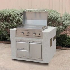 Le Griddle Trim Kit For Big Texan Built-In Griddles 11 Le Griddle Trim Kit For Big Texan Built-In Griddles -Barbecue Supplies Store gfframe75 trim75 d 05 23