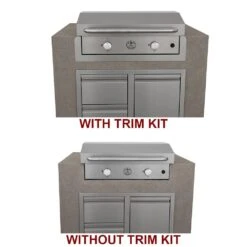 Le Griddle Trim Kit For Big Texan Built-In Griddles 13 Le Griddle Trim Kit For Big Texan Built-In Griddles -Barbecue Supplies Store gfframe75 trim75 f 05 23