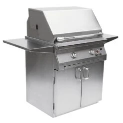 Solaire IRBQ-30 30-Inch Freestanding Grill On 2-Door Cart