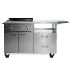 Lynx L30AG-LMKC54 Asado Gas Grill On Mobile Kitchen Cart, 30-Inch 1 Lynx L30AG-LMKC54 Asado Gas Grill On Mobile Kitchen Cart, 30-Inch -Barbecue Supplies Store l30agm a 02 20