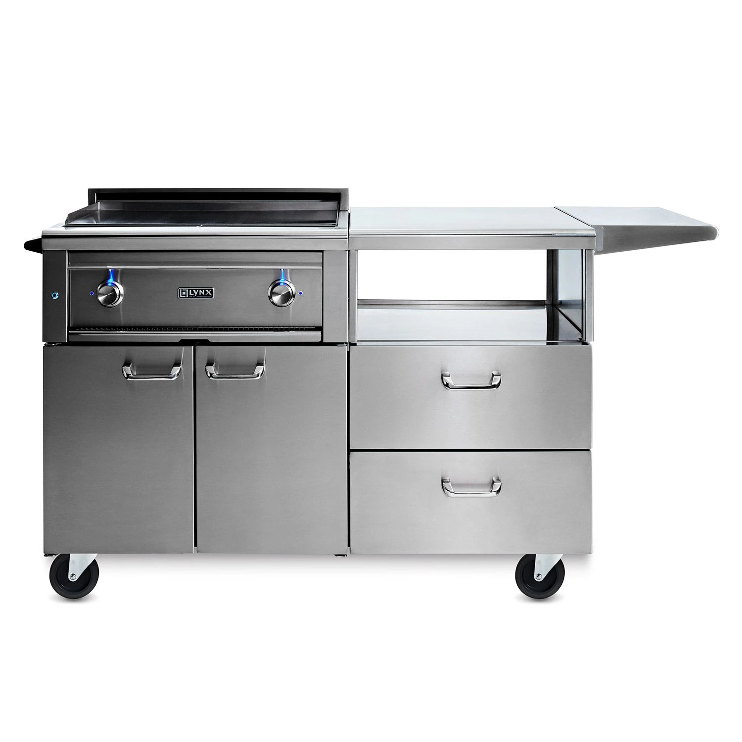 Lynx L30AG-LMKC54 Asado Gas Grill On Mobile Kitchen Cart, 30-Inch 3 Lynx L30AG-LMKC54 Asado Gas Grill On Mobile Kitchen Cart, 30-Inch