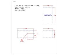 Lynx L42CC-1 Warming Drawer, Storage Drawer And LP Tank Storage Combo, 41.75x21-Inch -Barbecue Supplies Store l42cc 1 specs b