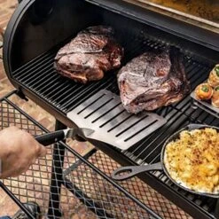 Oklahoma Joe's OKJ-3959563R06 Blacksmith Oversized Hawg Lifter Spatula 12 Oklahoma Joe's OKJ-3959563R06 Blacksmith Oversized Hawg Lifter Spatula -Barbecue Supplies Store okj 3959563r06 e 05 21