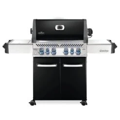 Barbecue Supplies Store 40 Napoleon P500RSIB-3 Prestige 500 Gas Grill On Cart With Rotisserie And Side Burner, 28-Inches