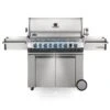 Napoleon PRO665RSIBSS-3 Prestige PRO 665 Gas Grill On Cart With Rotisserie And Side Burner, 36-Inches