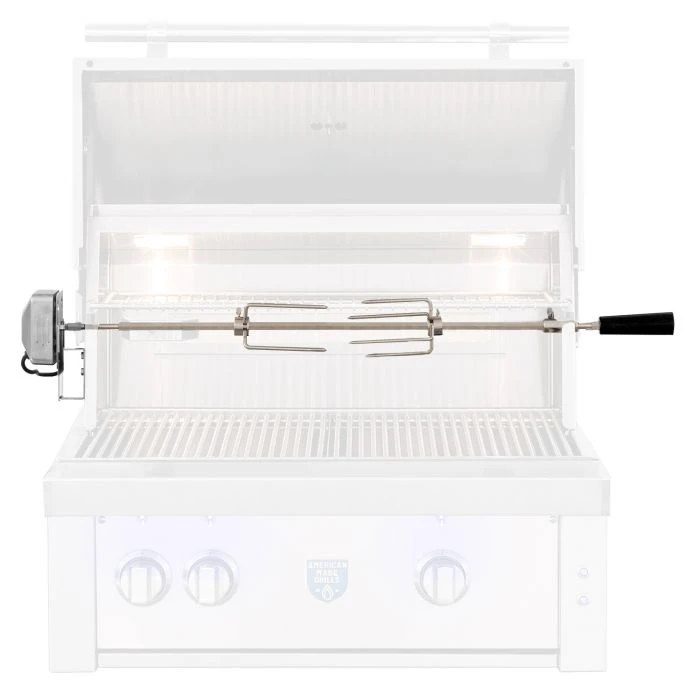 American Made Grills ROTKIT-EST30 Rotisserie Kit For 30-Inch Estate Grills 2 American Made Grills ROTKIT-EST30 Rotisserie Kit For 30-Inch Estate Grills