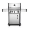 Napoleon RXT425SIBSS Rogue XT 425 Gas Grill On Cart With Infrared Side Burner, 23.75-Inches -Barbecue Supplies Store rxt425 ss main 1 01 20