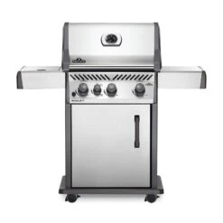 Napoleon RXT425SIBSS Rogue XT 425 Gas Grill On Cart With Infrared Side Burner, 23.75-Inches