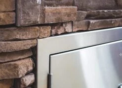 Summerset SSTD1-20M Vented Propane Tank/Trash Pullout With Masonry Frame, 20-Inch -Barbecue Supplies Store ss masonry brick small1