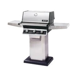 Modern Home Products TRG2 All-Infrared Gas Grill With SearMagic Grids On Cart, 27-Inch