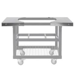 Primo Two Stainless Steel Side Shelves For Oval LG 300 & Oval XL 400 Cart