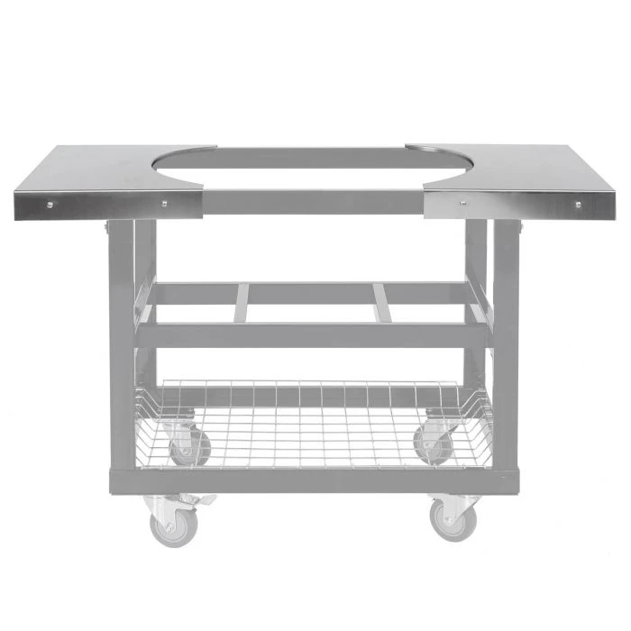 Primo Two Stainless Steel Side Shelves For Oval LG 300 & Oval XL 400 Cart 3 Primo Two Stainless Steel Side Shelves For Oval LG 300 & Oval XL 400 Cart