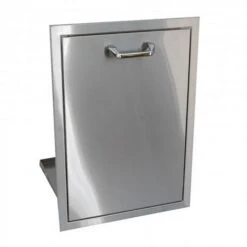 The Outdoor GreatRoom Company TRASHRO Stainless Steel Trash Roll Out, 17.25x24.25-Inch