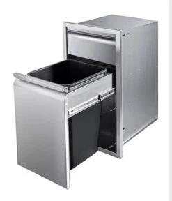 Memphis Grills VGC15BWB1 Single Drawer And Trash Bin Combo Unit, VGC15BWB1 7 Memphis Grills VGC15BWB1 Single Drawer And Trash Bin Combo Unit, VGC15BWB1 -Barbecue Supplies Store vgc15bwb1 b