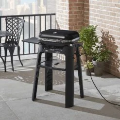 Weber Lumin Stand With Side Table (WEB-6619) -Barbecue Supplies Store web 6619 e 04 23