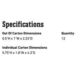 Weber RapidFire Fire Starters, 12pc (WEB-7480) -Barbecue Supplies Store web 7480 spec a 05 22